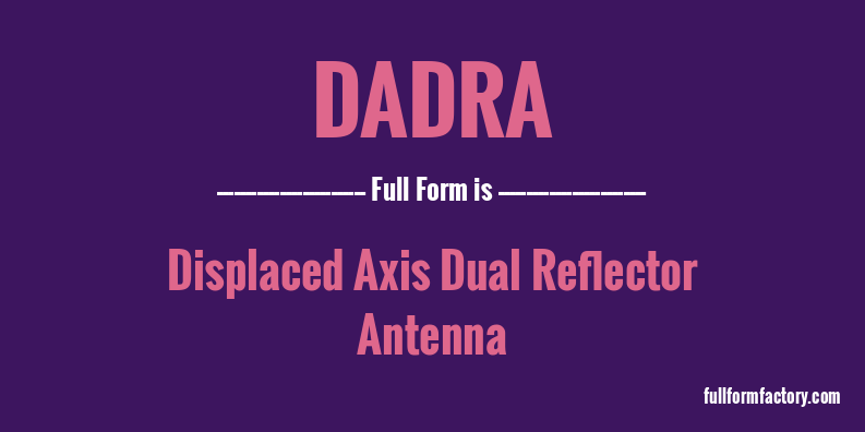 dadra-full-form