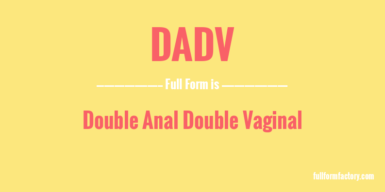 dadv-full-form