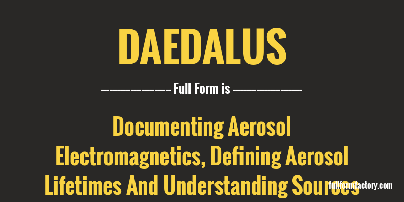 daedalus-full-form