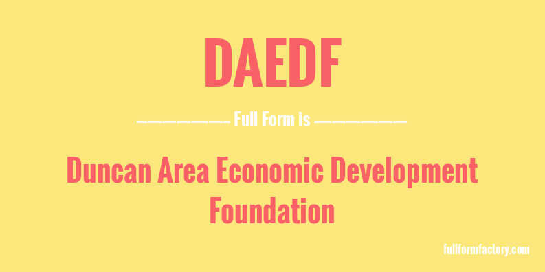 daedf-full-form