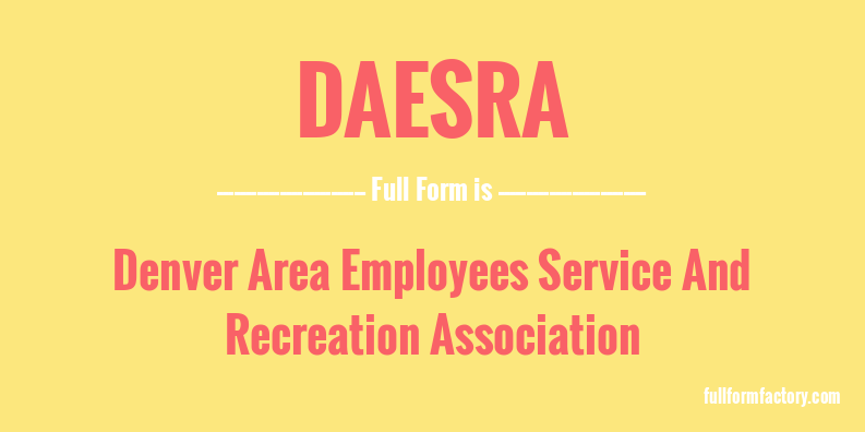 daesra-full-form