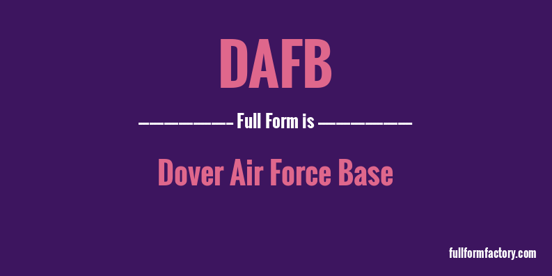 dafb-full-form