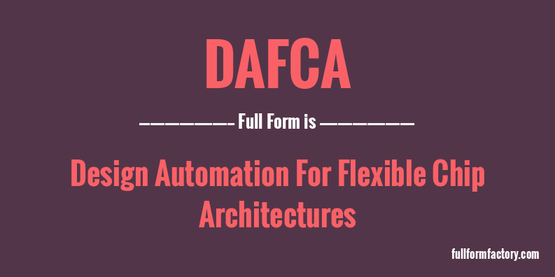 dafca-full-form
