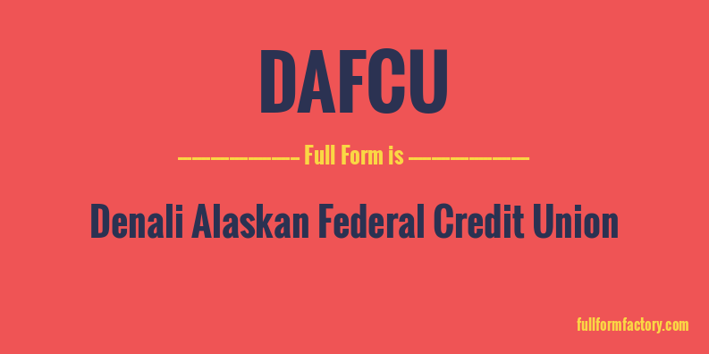 dafcu-full-form