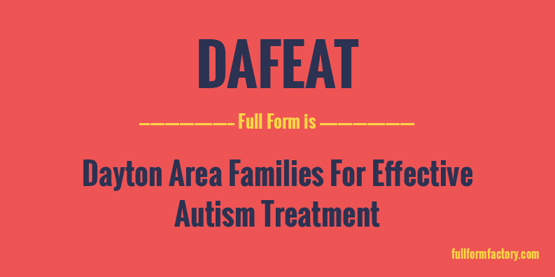 dafeat-full-form