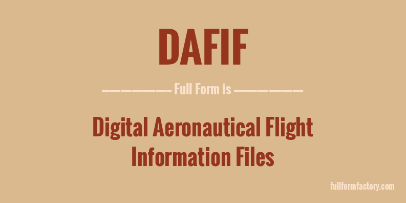 dafif-full-form