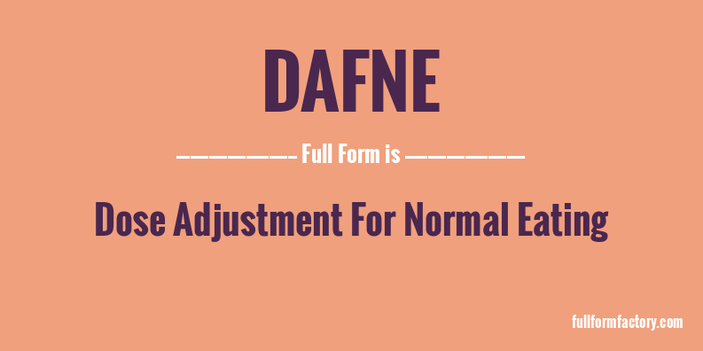 dafne-full-form