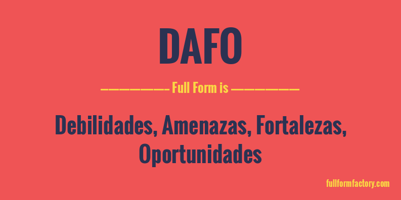 dafo-full-form