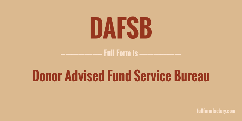 dafsb-full-form