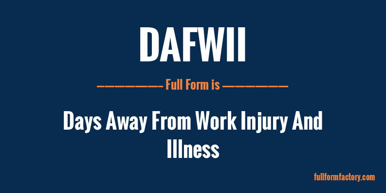 dafwii-full-form