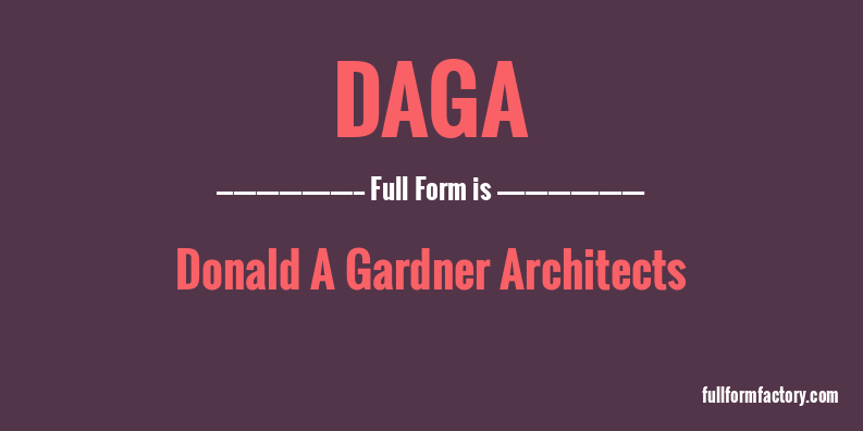 daga-full-form