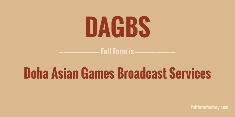 dagbs-full-form