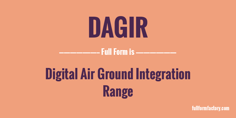 dagir-full-form