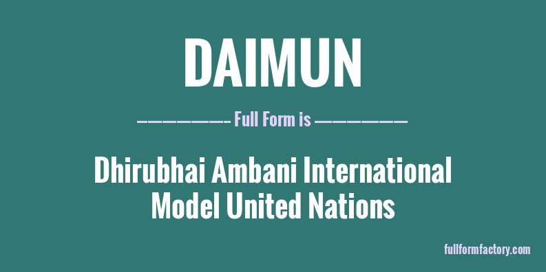daimun-full-form
