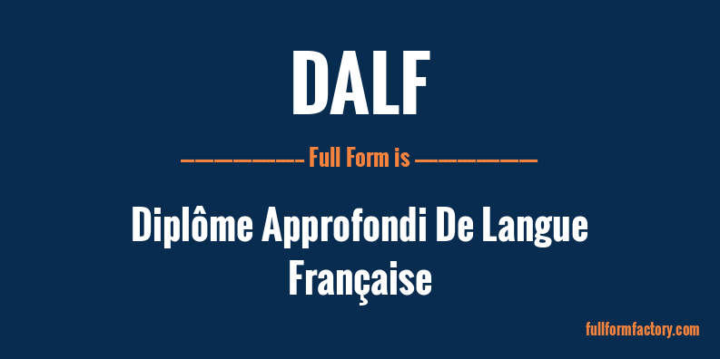 dalf-full-form
