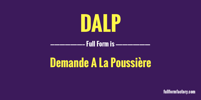 dalp-full-form