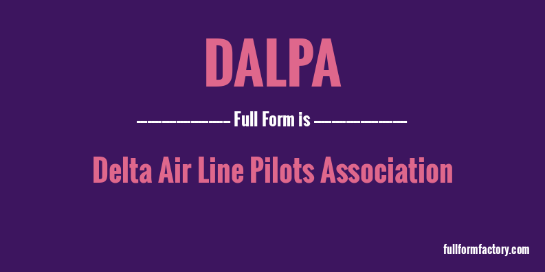 dalpa-full-form