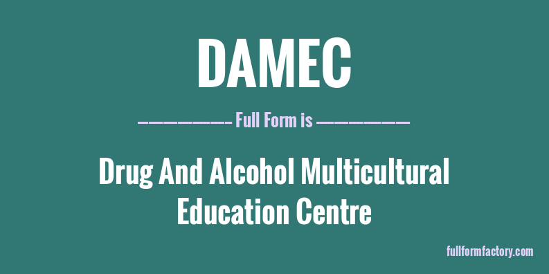 damec-full-form