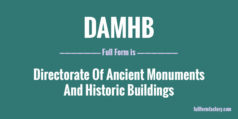 damhb-full-form