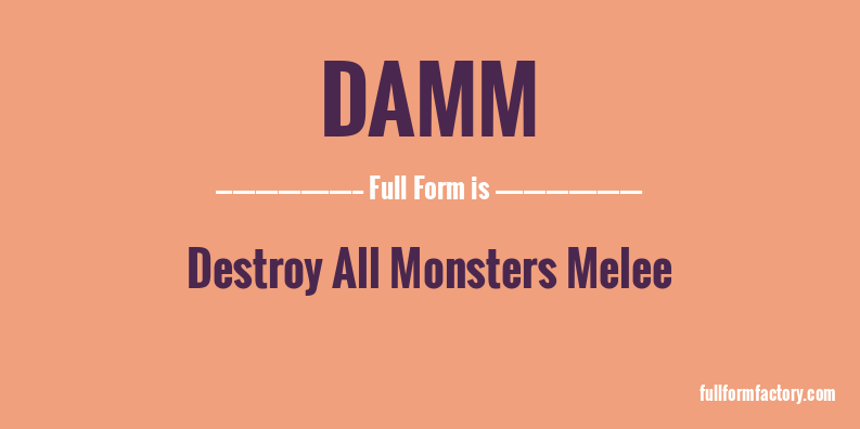 damm-full-form