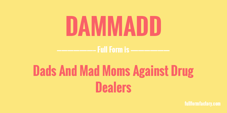dammadd-full-form