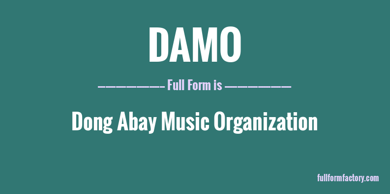 damo-full-form