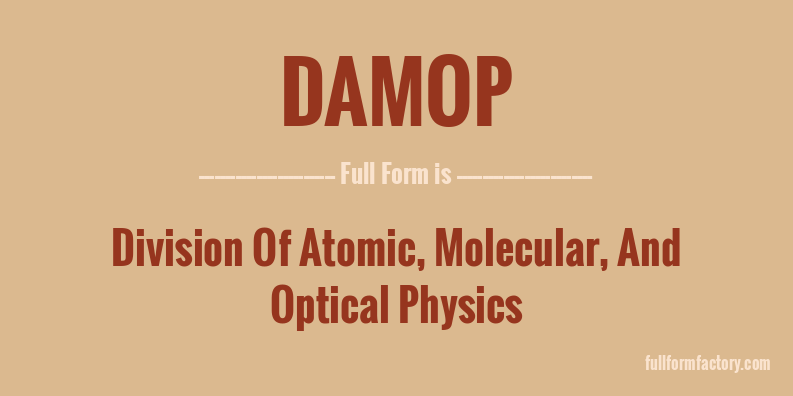 damop-full-form