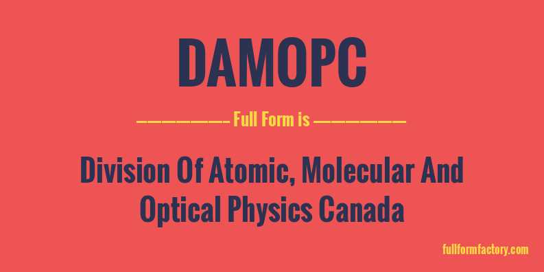 damopc-full-form