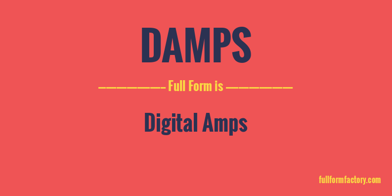 damps-full-form
