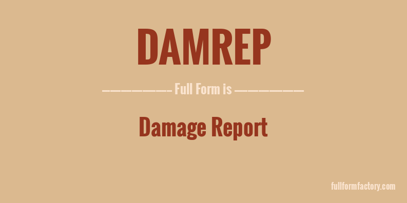 damrep-full-form