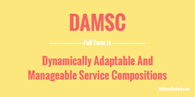damsc-full-form