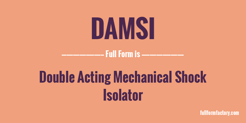 damsi-full-form