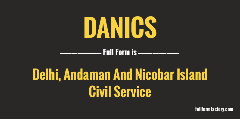 danics-full-form