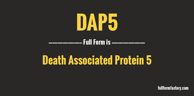 dap5-full-form