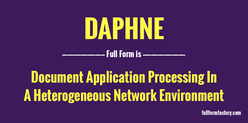 daphne-full-form