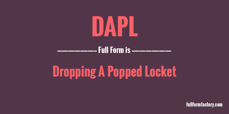 dapl-full-form