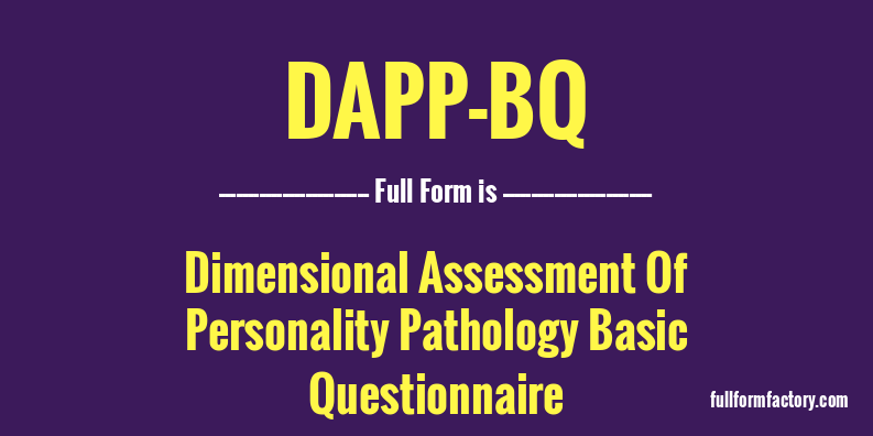 dapp-bq-full-form