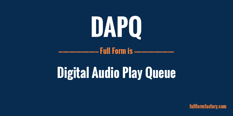 dapq-full-form