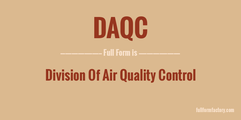 daqc-full-form