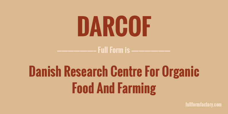 darcof-full-form