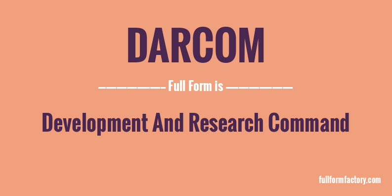 darcom-full-form