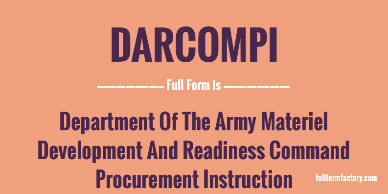 darcompi-full-form