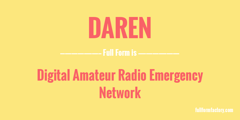 daren-full-form