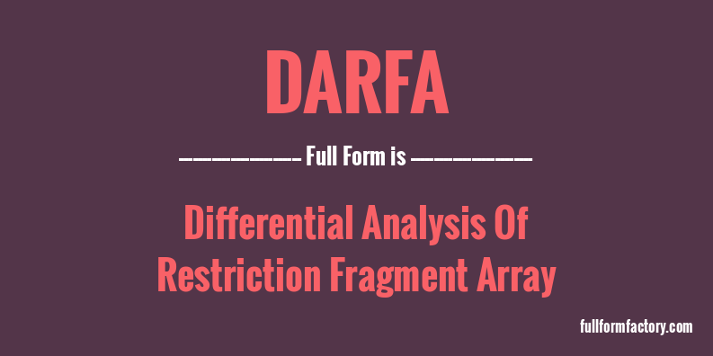 darfa-full-form
