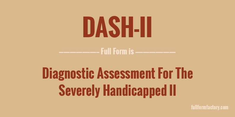 dash-ii-full-form