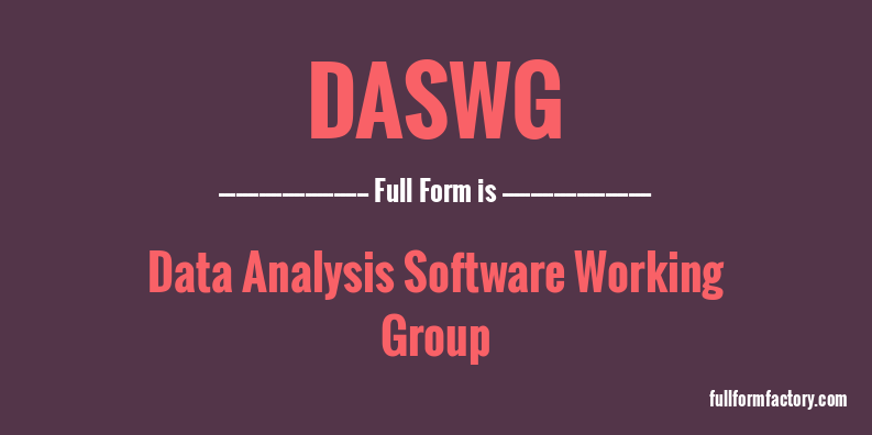 daswg-full-form
