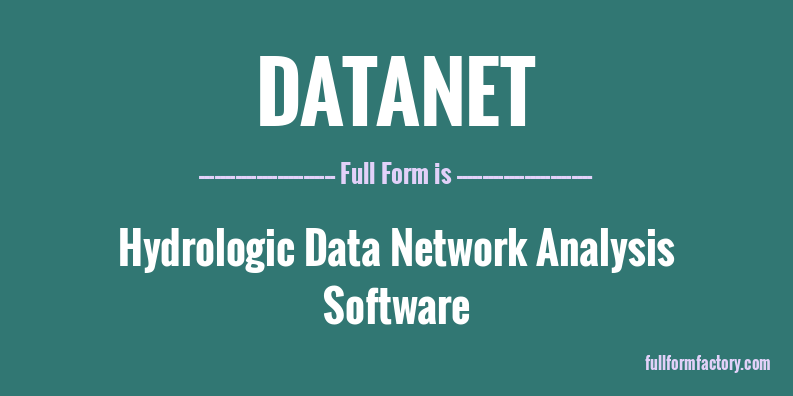 datanet-full-form