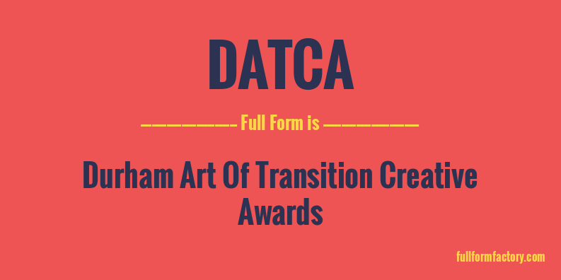 datca-full-form