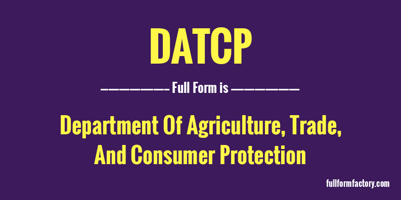 datcp-full-form