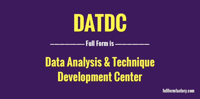 datdc-full-form
